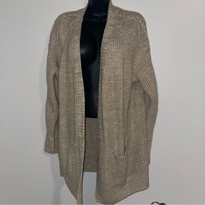 Open front cardigan